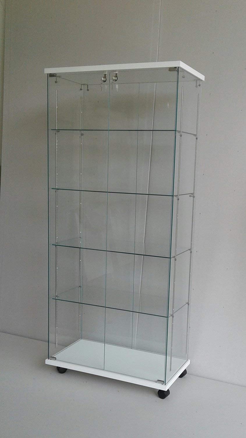 Vitrines d'exposition en verre et vetrinette pour agencement commerce
