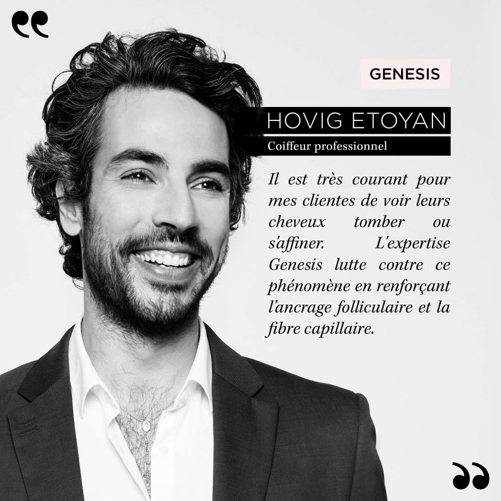 KERASTASE Genesis - Protocole Anti-Chute - Shampoing Bain Hydra-Fortifiant + Masque Reconstituant - -99% de Chute de Cheveux due à la Casse au Brossage* - Cheveux Fragiles, Cassants