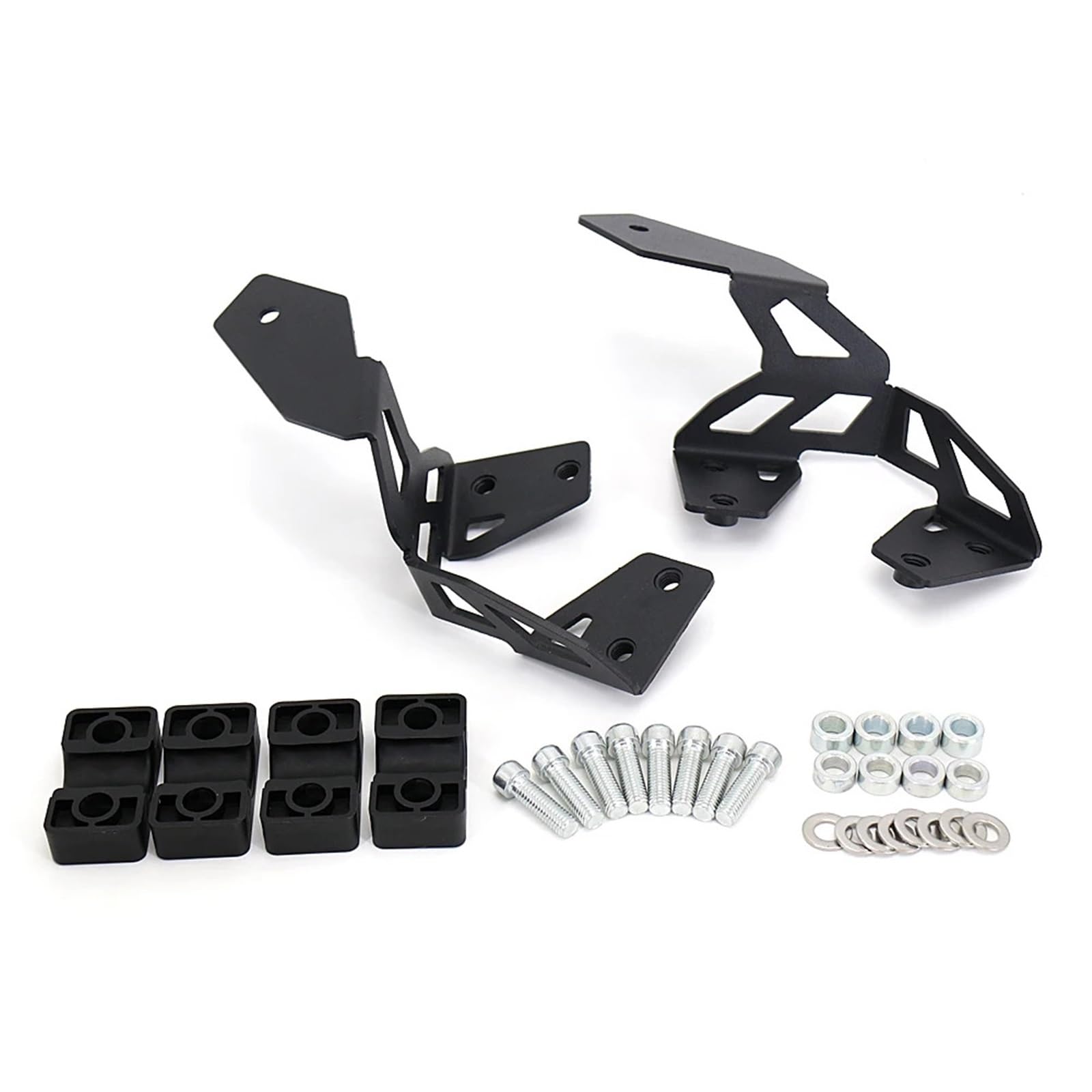 Ouqaerm Light Mounts Fit For Kawasaki For Versys650 2014 Motorcycle Headlight Spotlight Bracket Fog Light Auxiliary Lamp Holder Headlamp Bracket(Light Mounts)