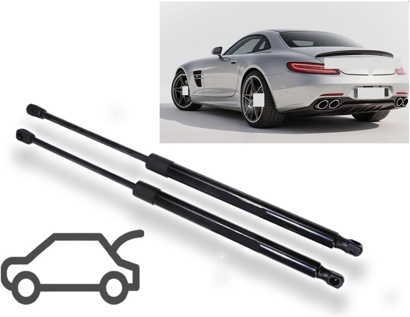 Compatible For Benz SL Series 2013-2019 Rear Trunk Gas Spring Shock Lift Strut Pair Struts Support Bar Pressure Rod OE 2319800264