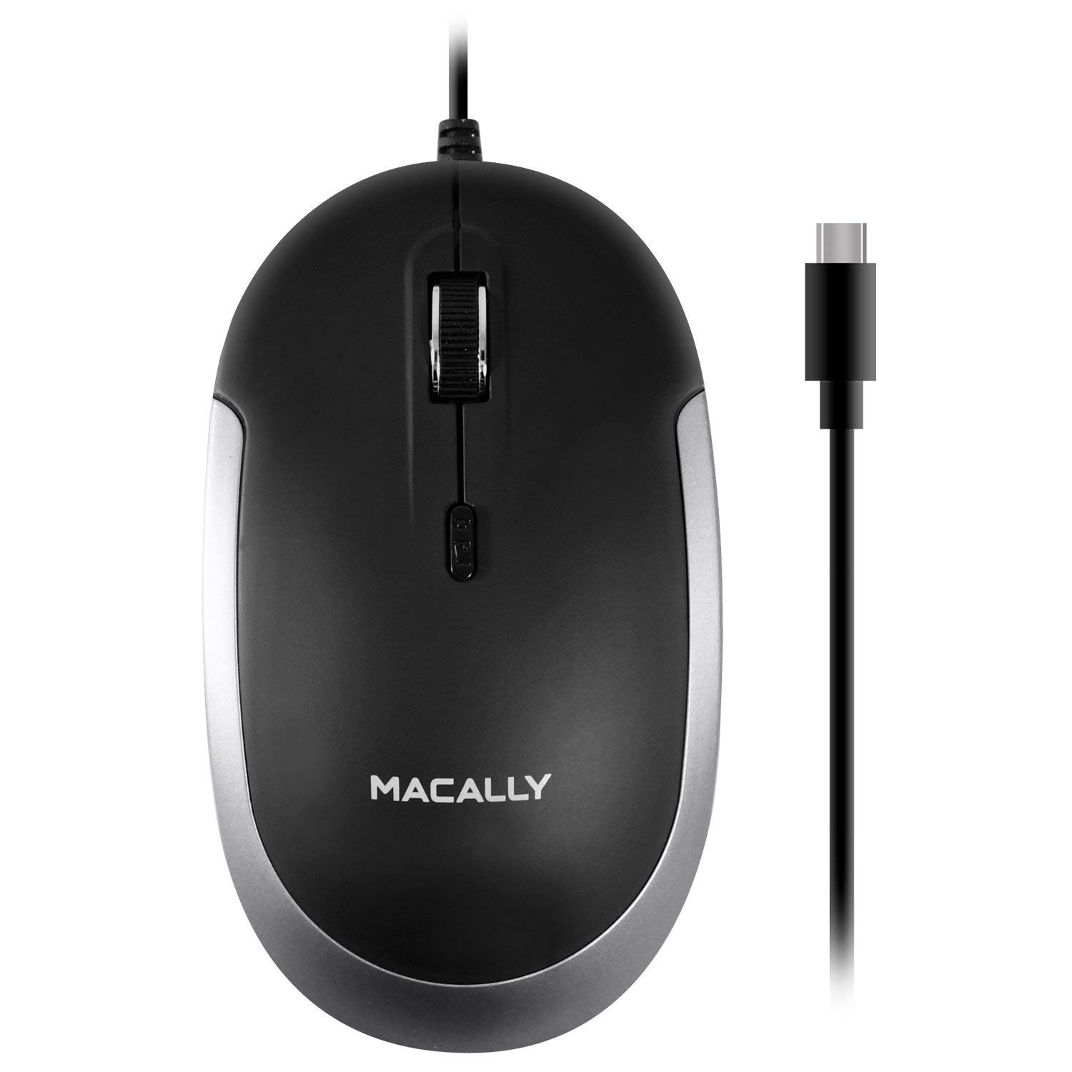 Macally USB-C Silent Click Mouse UCDYNAMOUSE