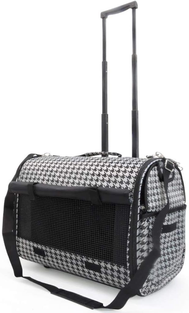 YYDS Pet Carry Bag Pet Trolley Bag Dog Bag Pet Teddy Bear Plus Trolley Case Pet Outing Cat Bag Shoulder Bag Pet Supplies