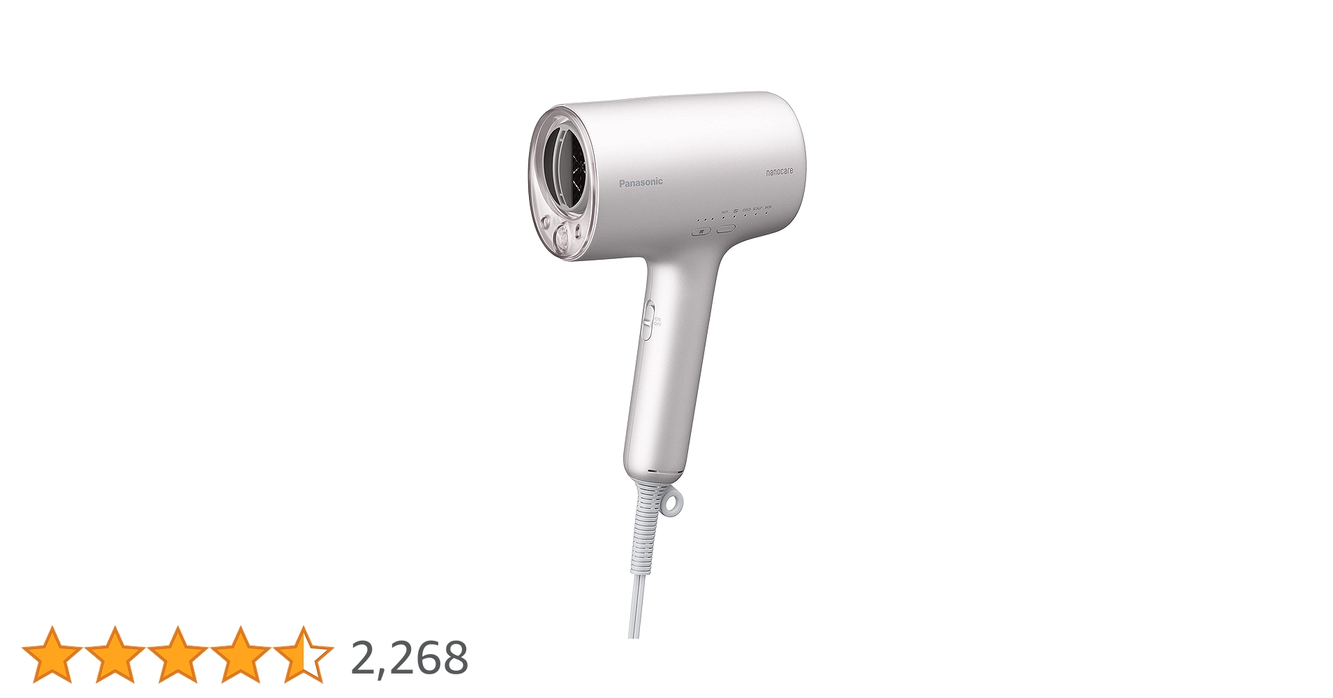 ★Panasonic nanocare ヘアドライヤー　EH-NA0J★ Amazon.co.jp: Panasonic EH-NA0J-A Hair Dryer, Nano Care