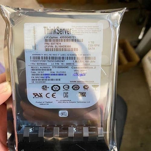 90% Per RD450 RD550 RD650 2.5 Per Interno Per Server Per 4XB0G45721 03T7874 1 TB 7200 RPM hdd 64 MB s-ata