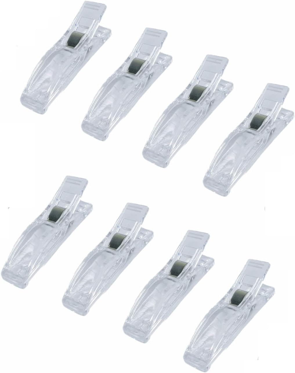 8 Clips for Pleated Paper Blinds Shades, Clear Plastic Blinds Clips for Window Temporary Window Blinds Shades Clips that hold Curtains