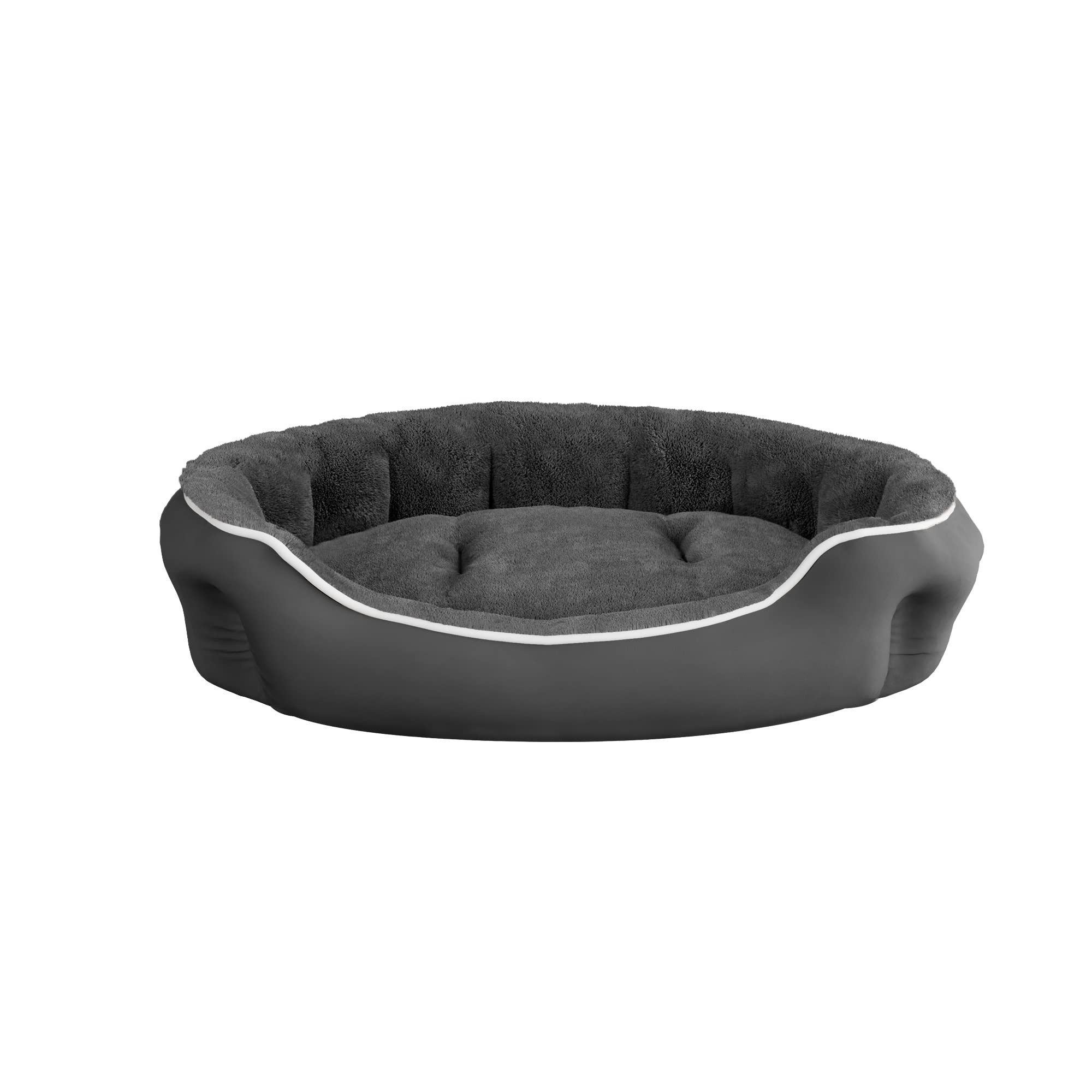 Sogni e Capricci Coccole Dogs and Cats bedpets, Dark Grey, 75x65x20cm
