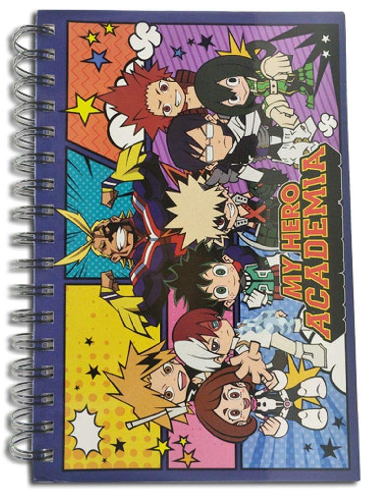 Carnet My Hero Academia à couverture rigide SD Croup idée cadeau manga