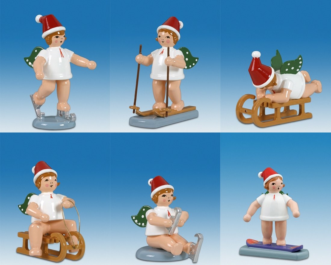 Ange de Noël en bois pour décoration de table festive chaleureuse