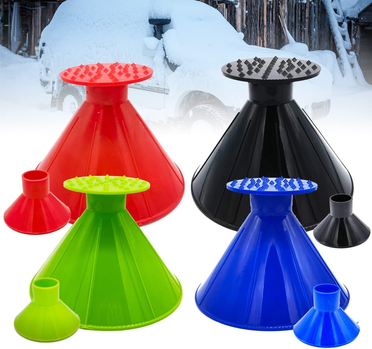 SPGBK Ice Scrapers for Car Windshield Magical Ice Scraper