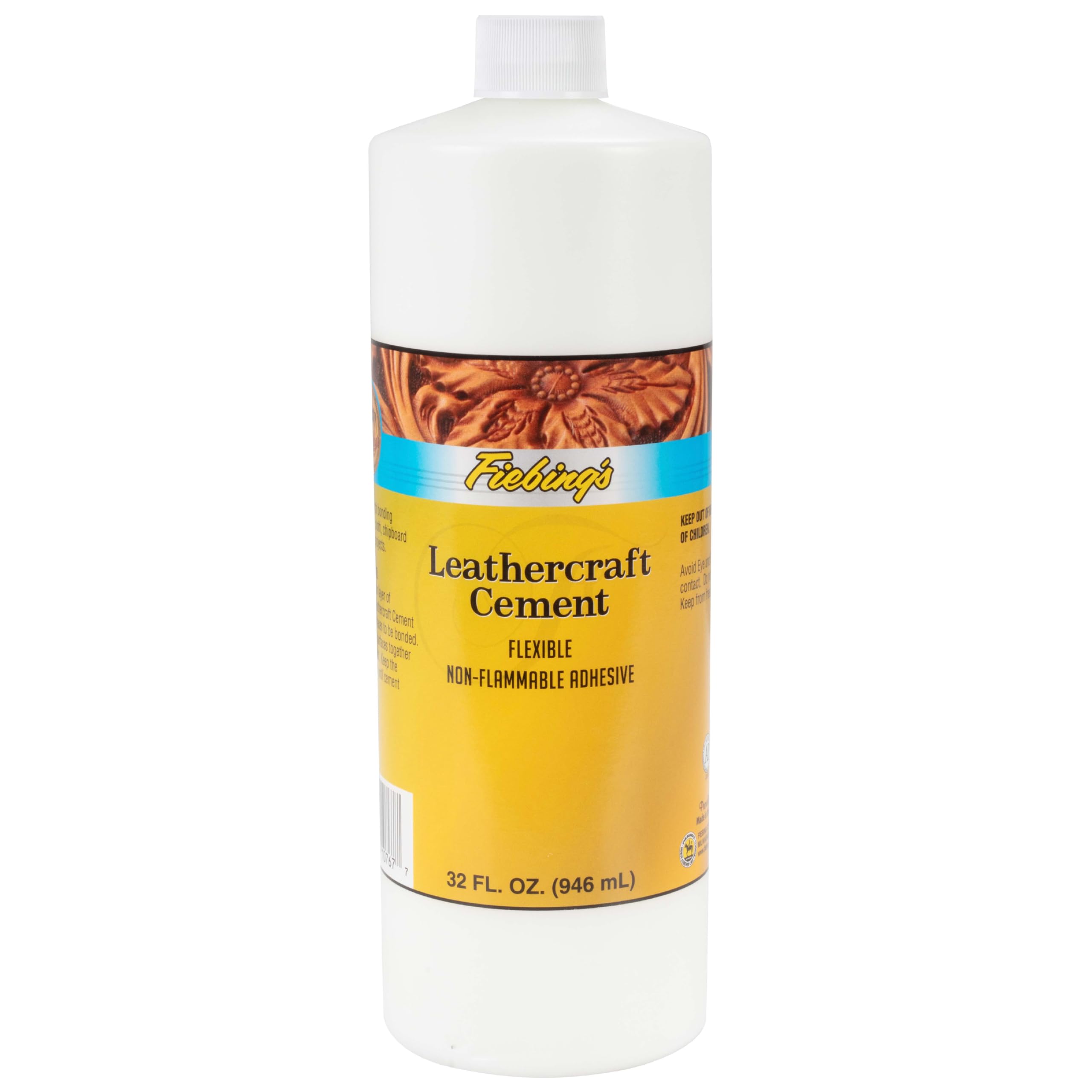 Leathercraft Cement Leather Glue 32 oz Bottle