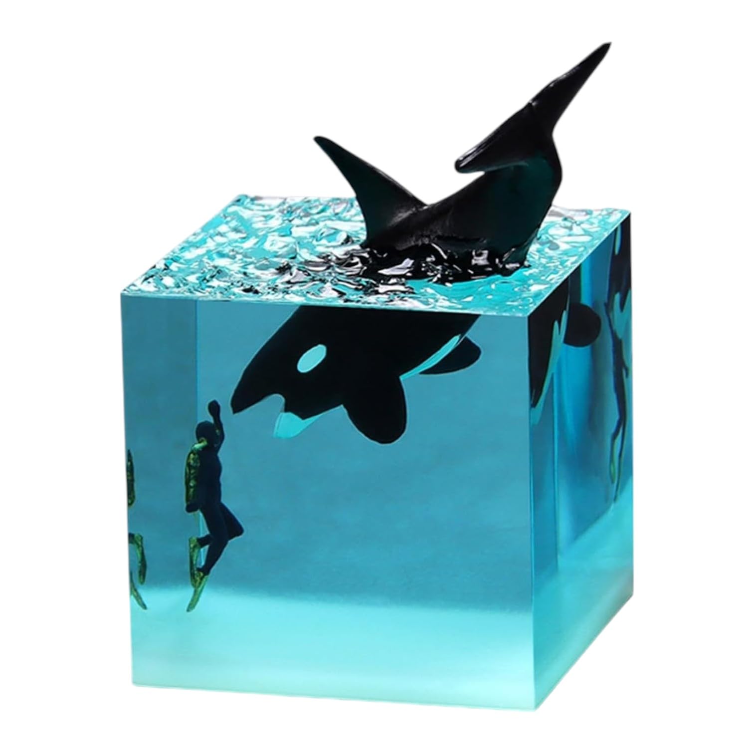 Amazon.co.jp: 【Mellland】シャチ 海 水族館 置物 オブジェ