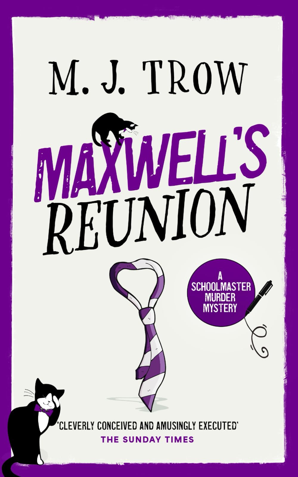 MAXWELL’S REUNION a thrilling murder mystery with plenty of twists (Schoolmaster Murder Mysteries)