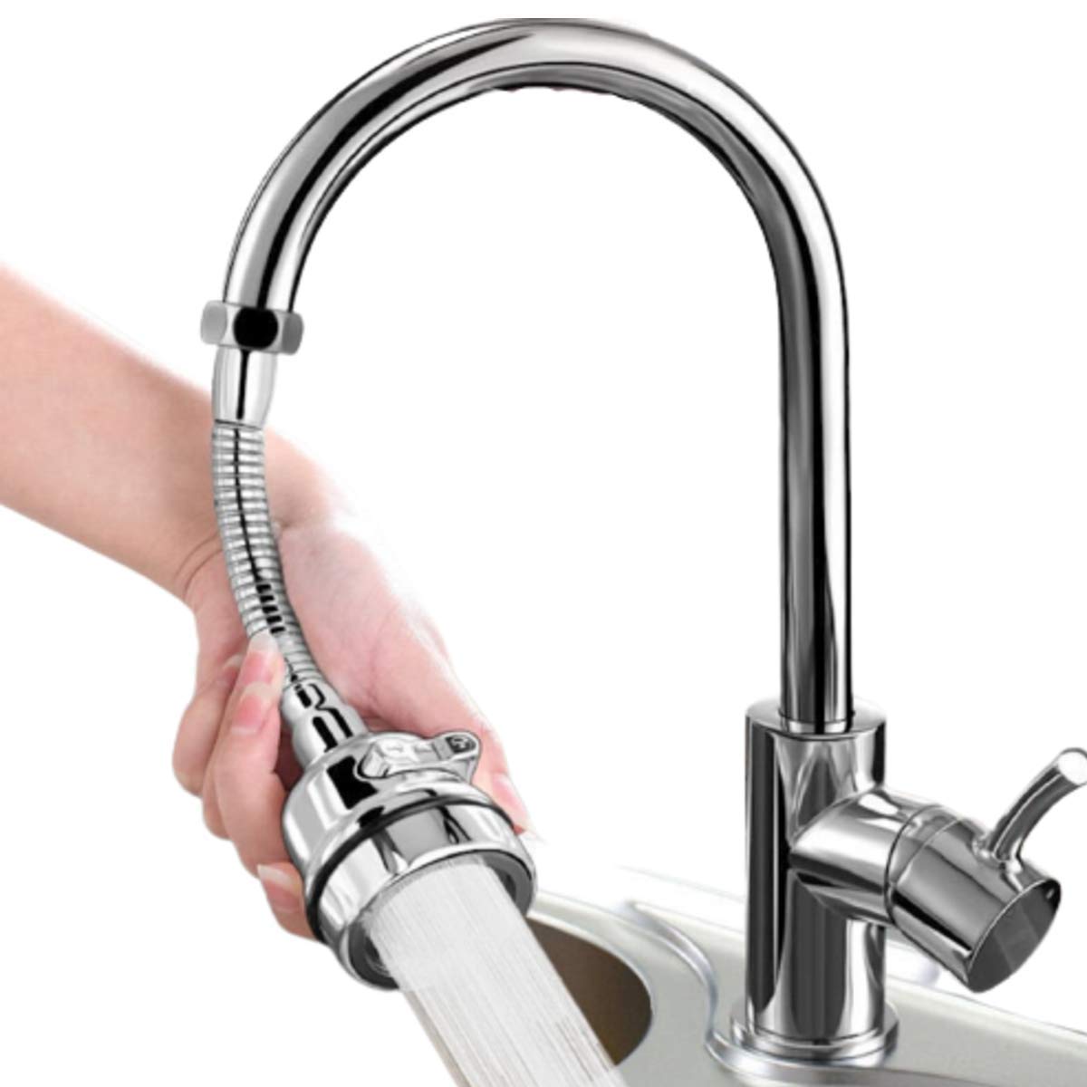 See full amazon price history chart for pepplo® Kitchen Sink Faucet Sprayer Attachment, 360° Rotatable Anti-Splash Faucet Nozzle Head with Hose, Water Saving Kitchen Sink Faucet Sprayer Head Replacement (Faucet Head with Strong Nozzle) pepplo® Kitchen Sink Faucet Sprayer Attachment, 360° Rotatable Anti-Splash Faucet Nozzle Head with Hose, Water Saving Kitchen Sink Faucet Sprayer Head Replacement (Faucet Head with Strong Nozzle) (B08N4LWBCN) Amazon Price History, Amazon Price Tracker