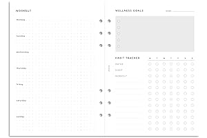The Perfect Filofax A5 Refills for 2021, Enhanced Wellness Tracking to Enrich Your life