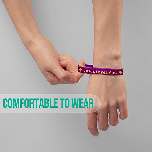 Miniatura 4 de dosuyio Pulseras de goma personalizadas hechas a medida  0.5 pulgadas tamaño adulto impreso texto pulsera para eventos motivación inspiración