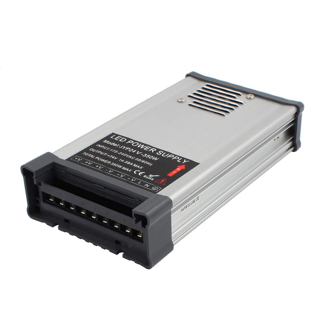 Transformateur LED 24V 350W à efficacité fiable pour un éclairage continu sans scintillement