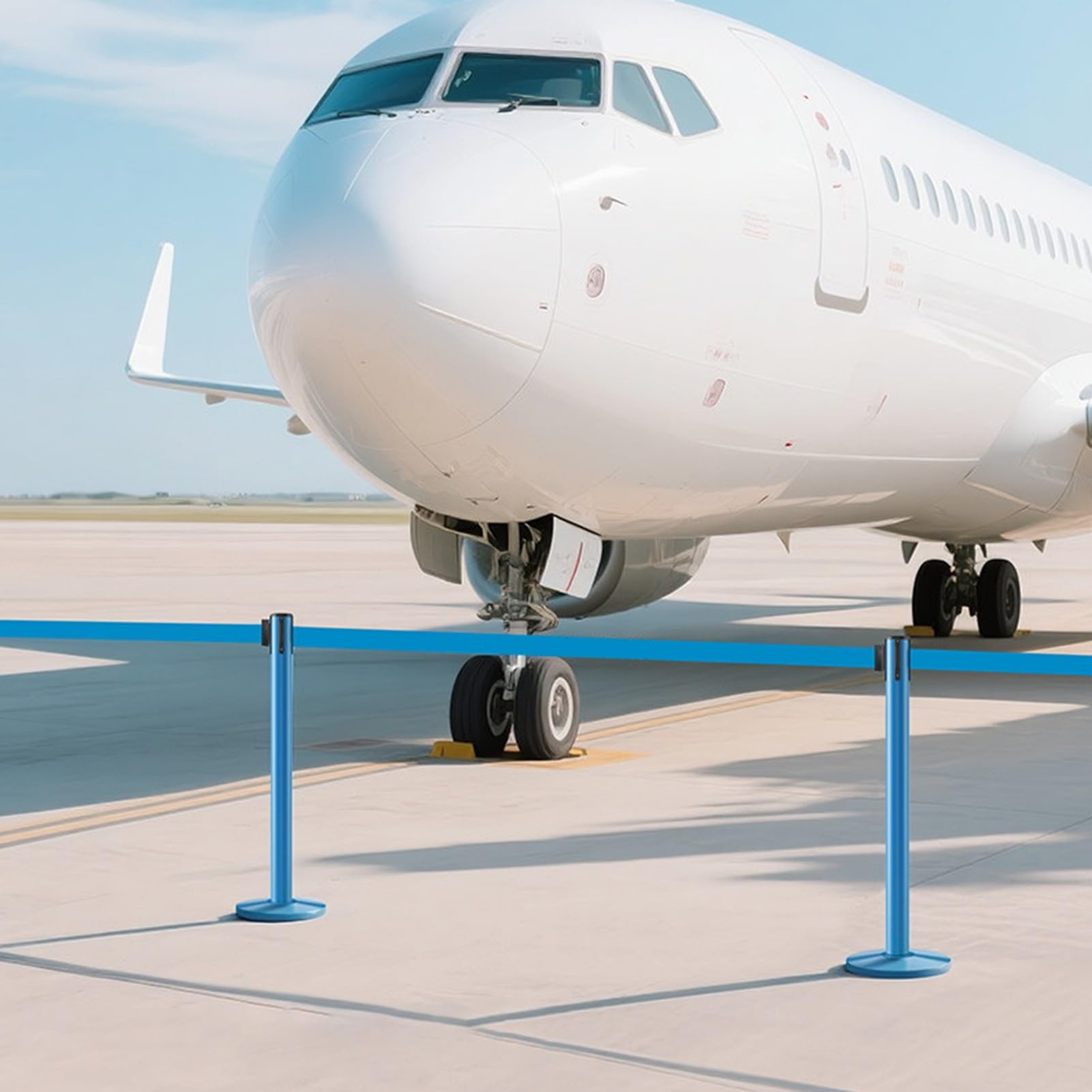 Stanchion for Il Controllo Della Folla Cintura Retrattile da 90 Cm