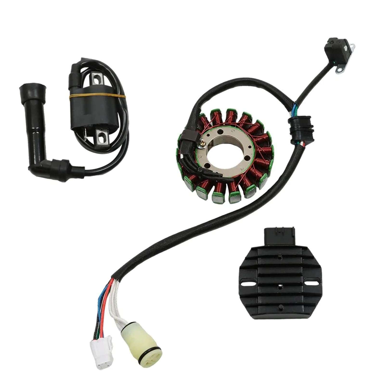 Bobina Di Accensione Per Moto Per Raptor 660 YFM660 2001 2002 2003 2004 2005 Statore Regolatore Raddrizzatore Bobina Di Accensione Bobina d'accensione
