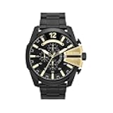 Men's Mega Chief Stainless Steel Bracelet, Silicone or Leather Band Watch with Analog or Digital Movement