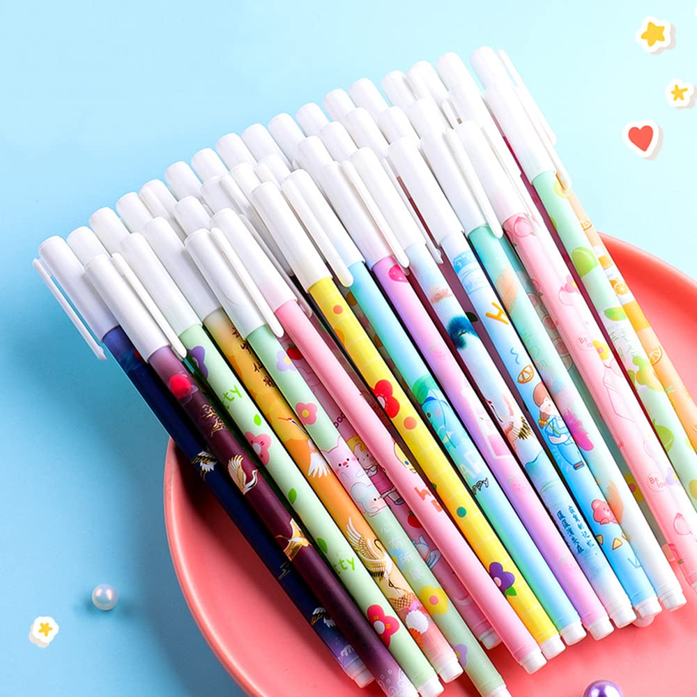 Chinco 0,35 mm zwarte gel balpen extra fijne balpen voor kantoor school benodigdheden (12 stuks