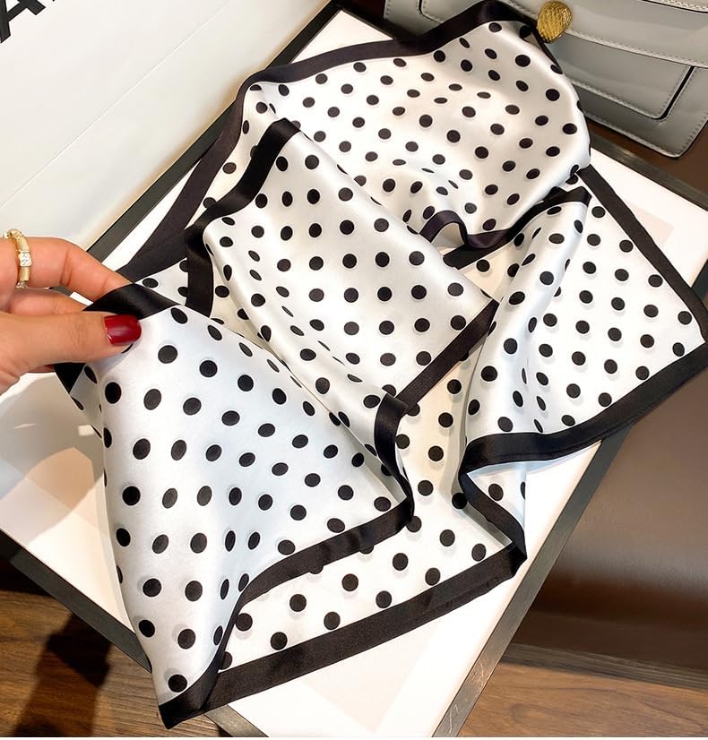 MEISEE 100% Mulberry Silk Scarf for Women 59”*6.3” Long Headscarf Neck Scarf Hair Wraps and Shawls with Gift Packed - Image 5