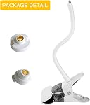 Flexible Baby Monitor Mount Compatible with HelloBaby HB65/HB6550/HB6558/HB66/HB248,ANMEATE SM935E/SM650 Monitor,Baby Camera Mount,Baby Clip Mount Without Tools or Wall Damage