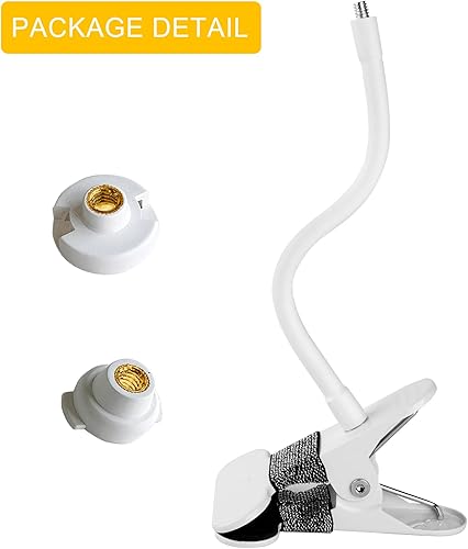 Miniatura 7 de Soporte flexible para monitor de bebé compatible con HelloBaby HB65HB6550HB6558HB66HB248, monitor de bebé ANMEATE SM935ESM650, soporte para cámara