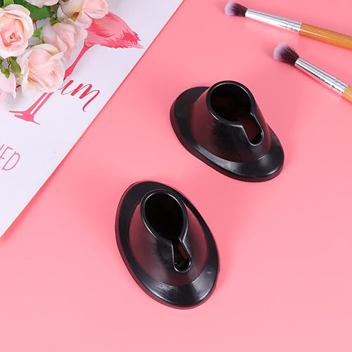 Miniatura 9 de Caja organizadora de almacenamiento de uñas, soporte para botellas de esmalte de uñas, 8 soportes de esmalte de uñas antiderrames, base de botella