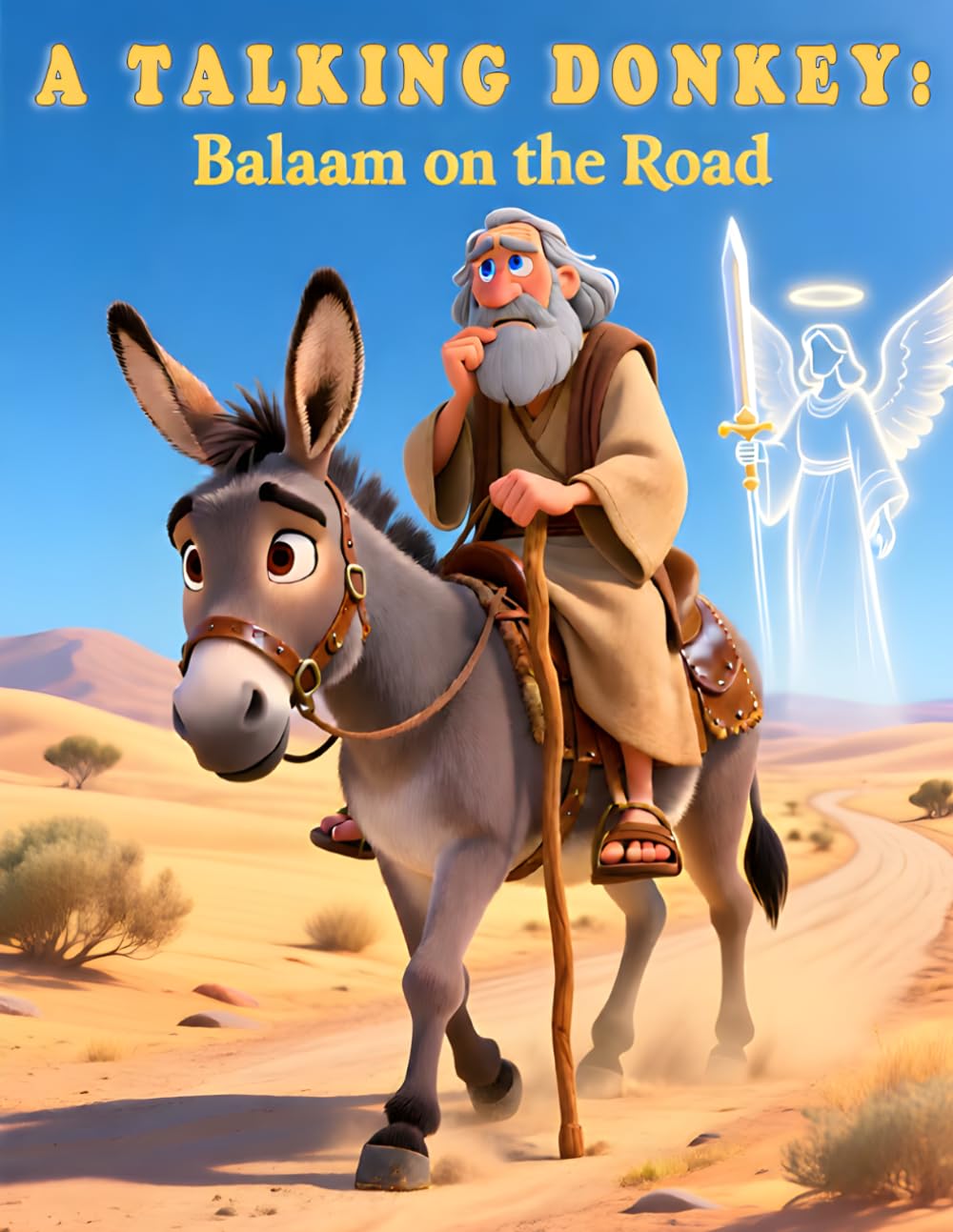 Bible Stories, The Talking Donkey: Balaam on the Road, Christian Children's Stories, Sunday School Story Book: Religious, Inspirational Book, Catholic ... Book, Biblical Stories for Kids, Noah's Ark
