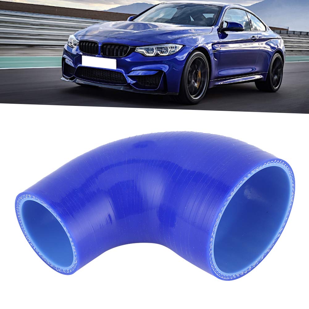 Acoplador reductor de codo de 90 grados Manguera de silicona de 4 capas de 2 a 3 pulgadas para tubo de tubo de intercooler de admisión Turbo