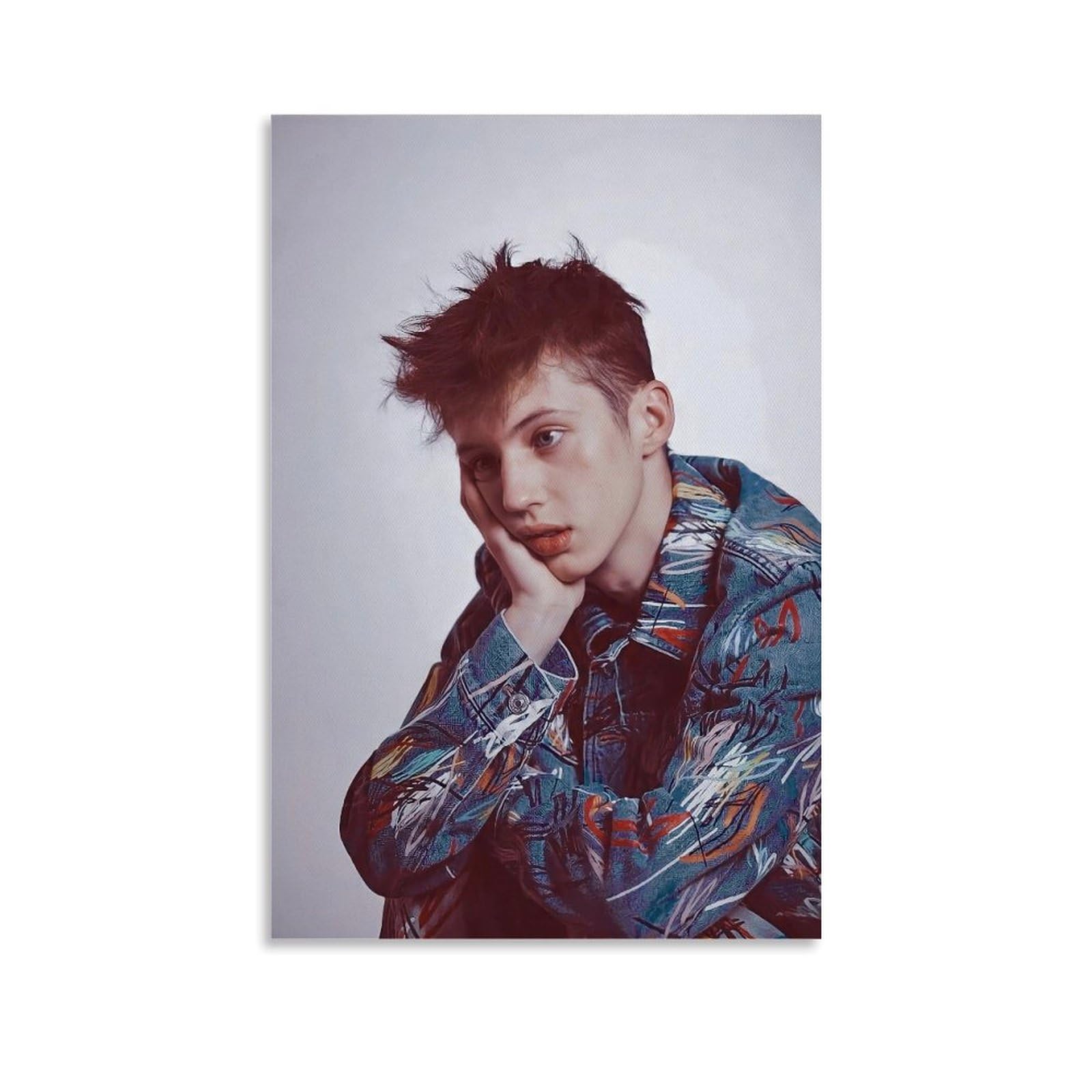 BepHon Troye Sivan Pop Singer Poster Poster Music Album Cover Poster Wall Art Decor Canvas Poster for Bedroom Artistic Poster Decoration Unframe-style 12x18inch(30x45cm)