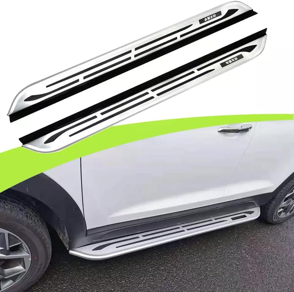 Running Board for All New 2024 2025 GMC Acadia Door Fixed Side Step Pedal Nerf Bar Platform Ptotector 2Pcs