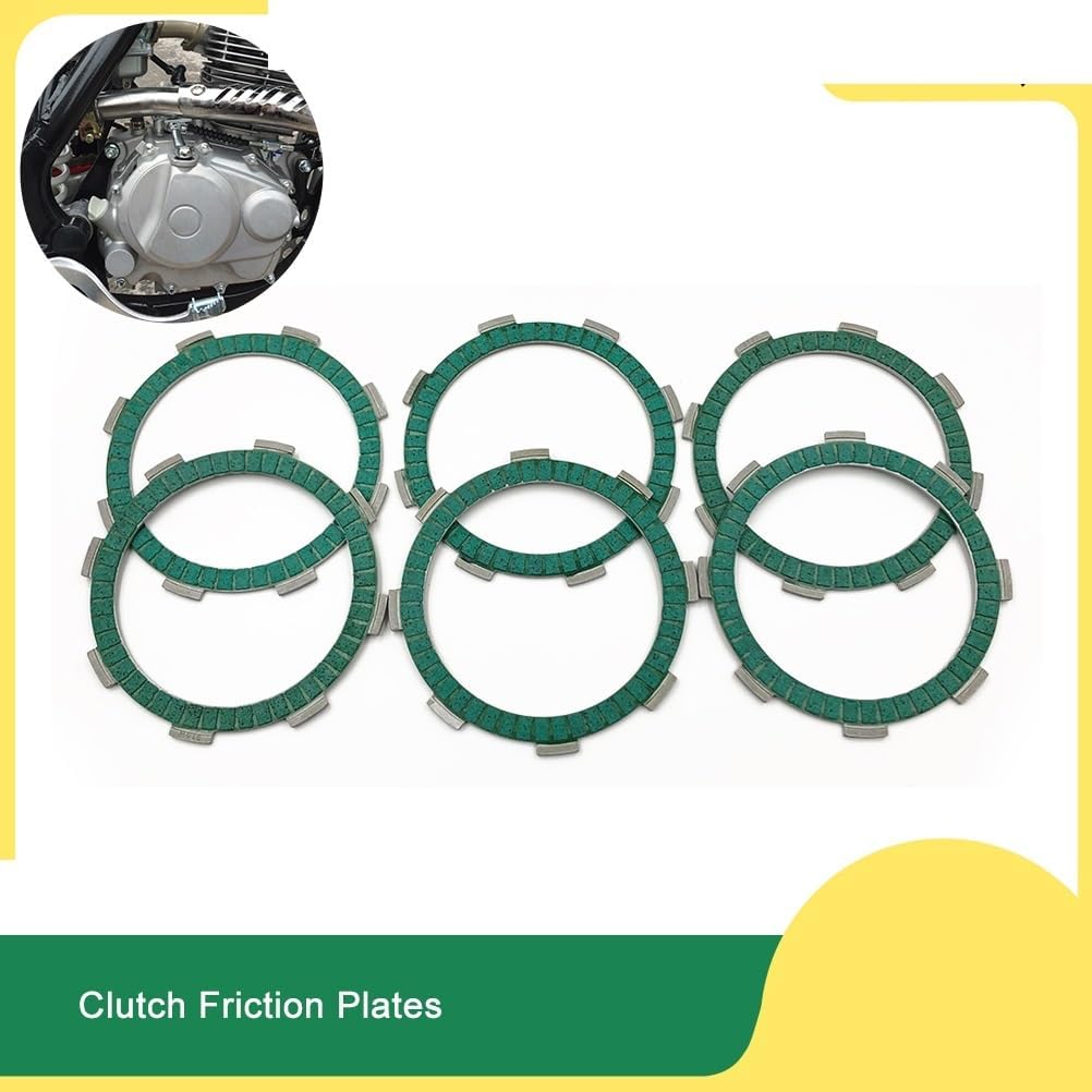 Motorcycle Clutch Friction Plates Motorcycle Clutch Friction Plates Paper Based Disc Kit For KAYO CB125 CB150 CB250 CG125 CG150 For