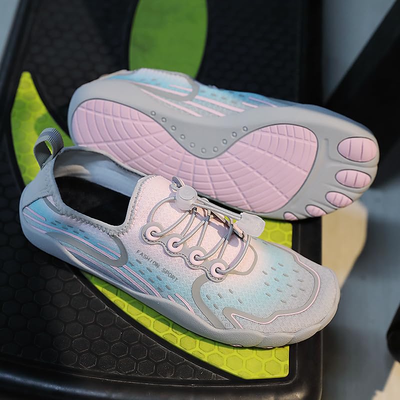 Water Shoes for Women Men Barefoot Quick-Dry Non Slip Shoes for Beach Swim Pool River Boating Surf3