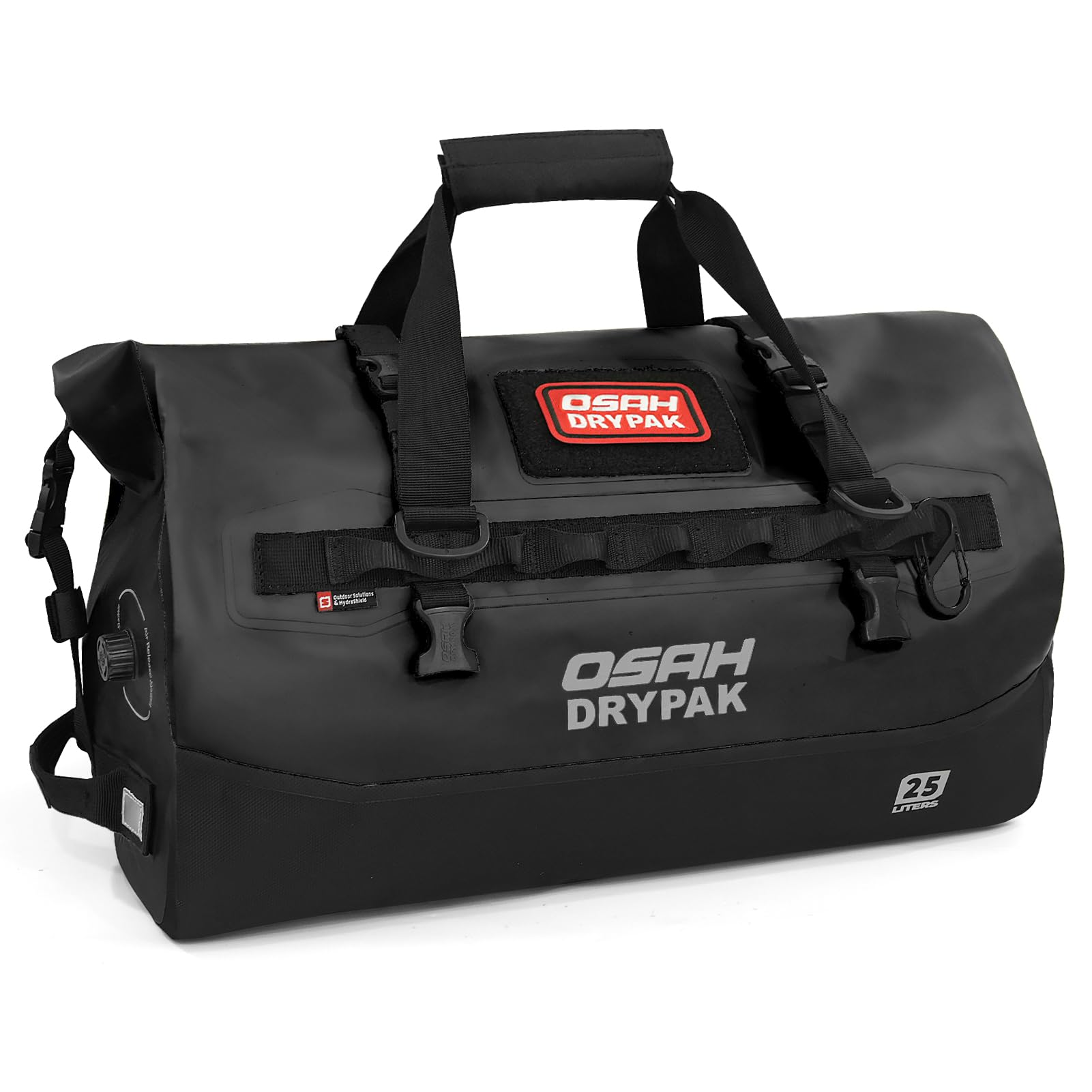 Waterproof Duffel Bag 25L/40L/60L – Heavy-Duty Motorcycle Tail Bag, Roll-Top Dry Bag for Travel, Camping, Boating, Kayaking, Outdoor Adventure