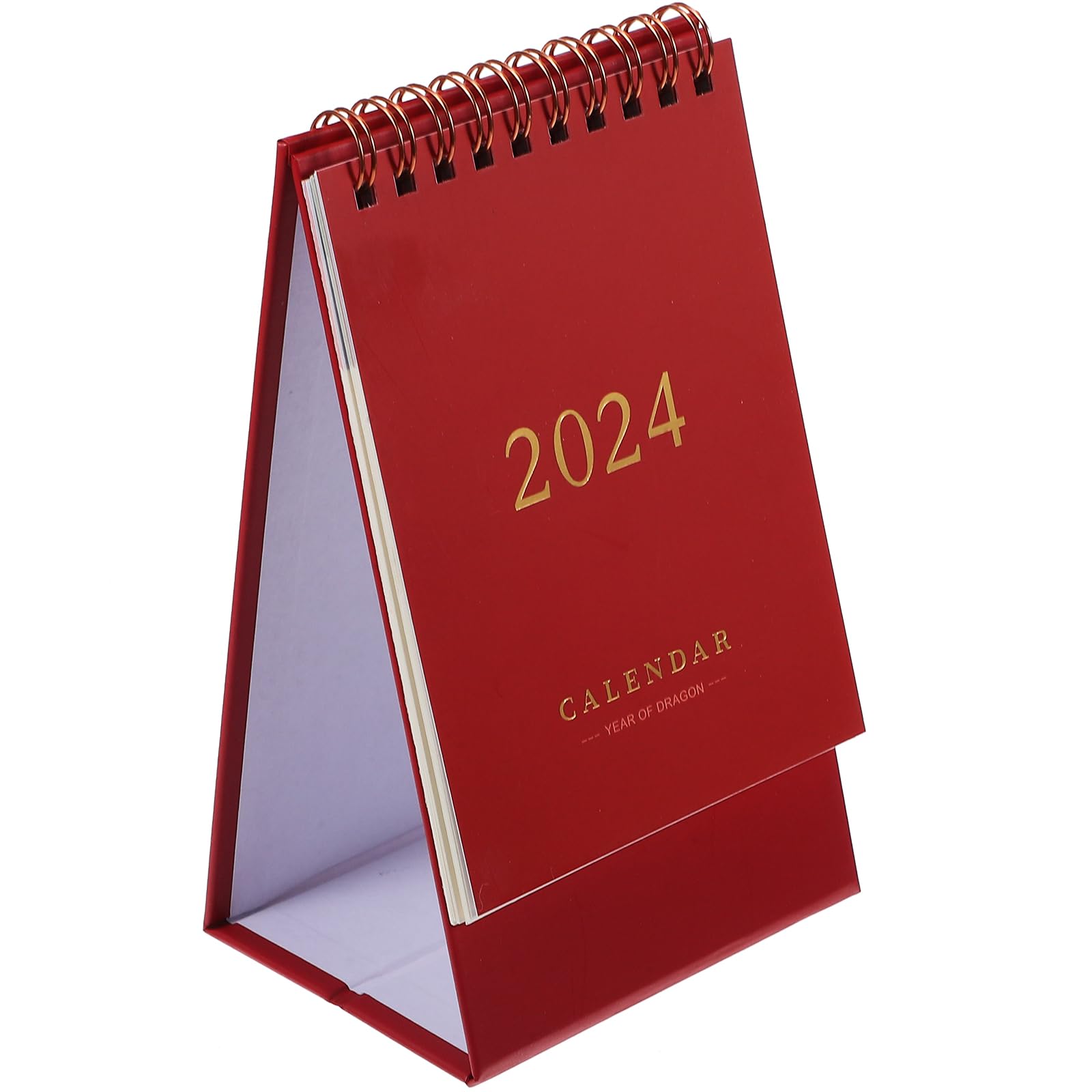 Amazon.com : NUOBESTY Mini Desk Calendar Red 2024 Standing Flip Calendar  Office Small Retro Desk Calendar for Planning Organizing Daily Scheduler :  Office Products