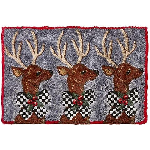 WMDSYGD Crochet Yarn Kits Carpet Embroidery Kit Latch Hook Kit With Print Pattern Plastic Canvas Adults Craft Rug Making Kits Creative DIY Adult Craft Kits (Size : 60x90 CM) Cover