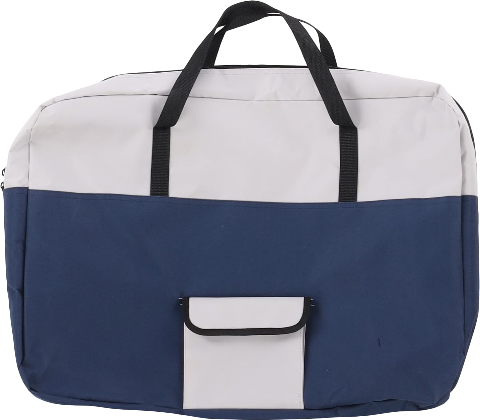 Flamingo Cage de Transport - Premium qualité Chien - Geronimo Bleu 42x60x42cm - Cadre renforcé et Pliable - Lavable - Fond Amovible - Rideaux enroulables,possibilité pour Attacher Une Gourde