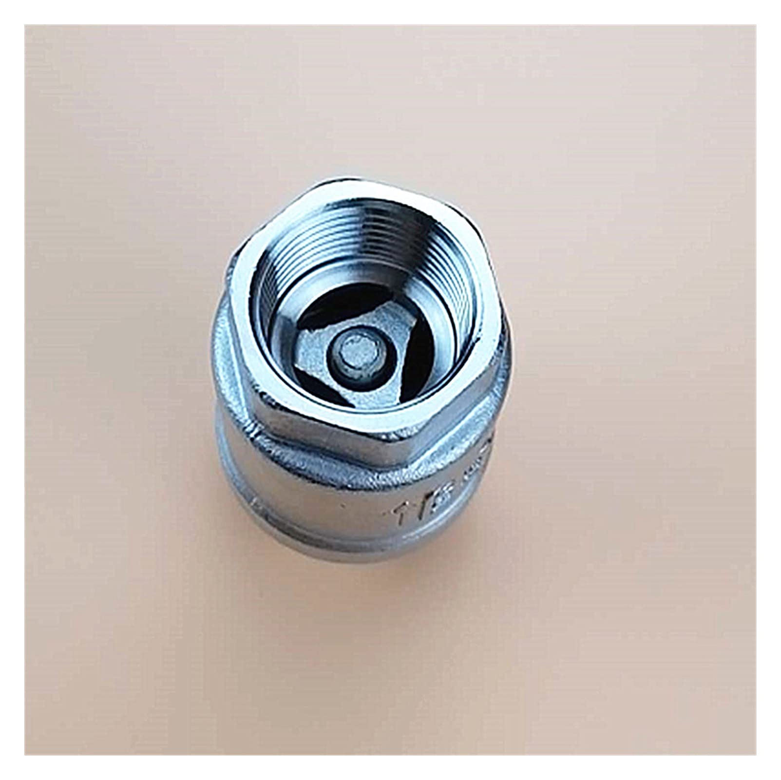 Accesorios de tubería Válvula de retención vertical de acero inoxidable 304, 316, válvula de flujo de una sola vía, válvula de retención vertical de tipo elevador Boquilla de grifo de manguera de jard