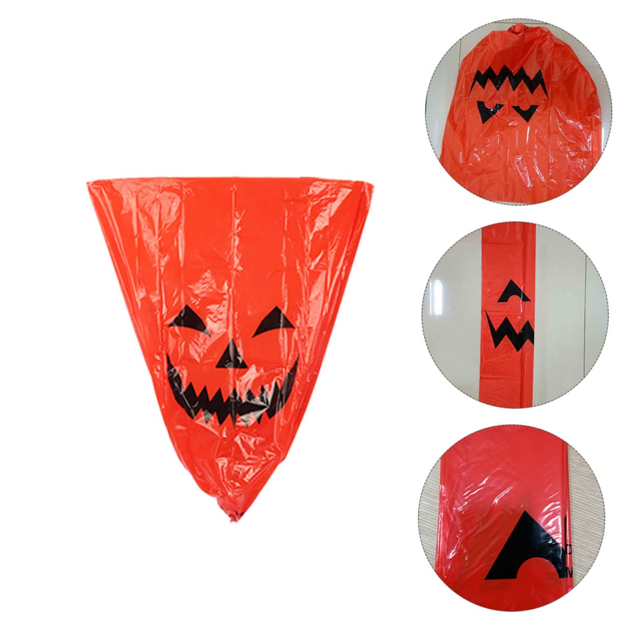 Yardwe 3 Sätze Weihnachts Mülls Äcke Aufbewahrungstaschen Für Den Garten Zusammenklappbar Halloween Klamotten Halloween Schmuck Beutel Mit Gefallenen Blättern Gartentasche 10 Stück * 3