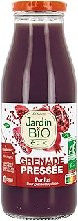 Jardin BiO étic - Pur Jus de Grenade pressée, 50cl, 500 ml (Lot de 1)