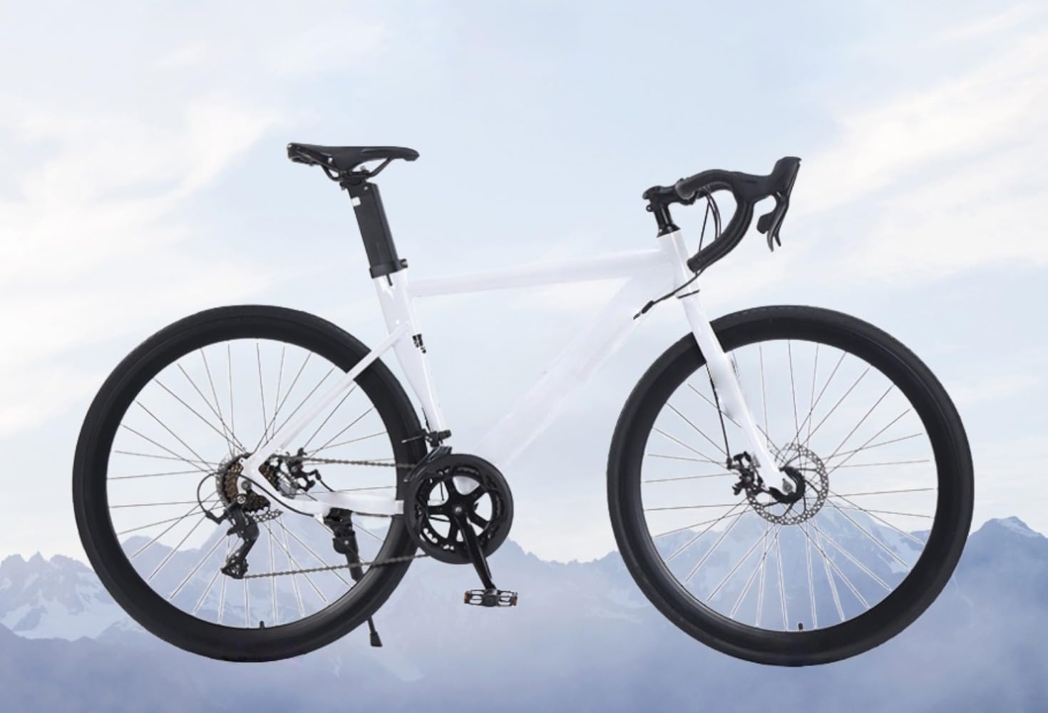 Amazon | VoyageViewスピードレーシング軽量大人学生自転車700C湾曲