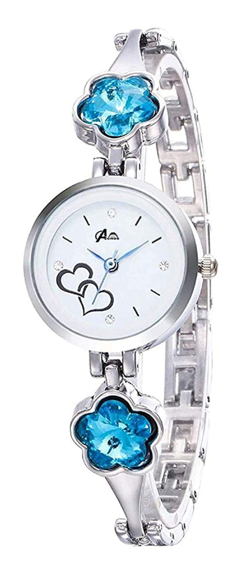 Watchstar | Womens Fancy & Stylist Dial Colour White MoveWoment Type Automatic Band Material Stainless Steel Wrist Watch.(Pack of 1) (MRKF-1016) (B0BZJLK4PX) Amazon Price History, Amazon Price Tracker