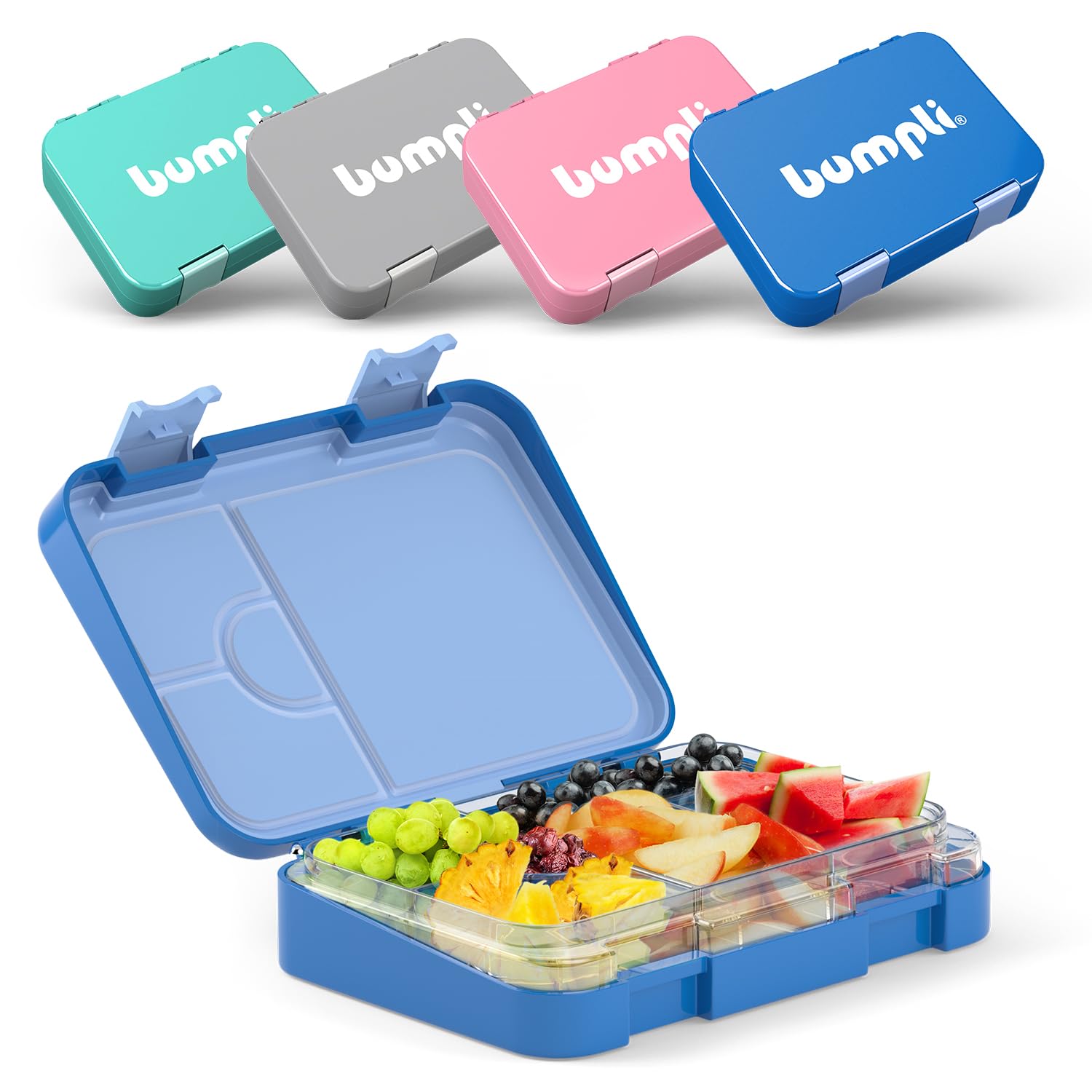 BJORKI® Bento Box voor kinderen, inclusief bonus naamsticker, lekvrije
