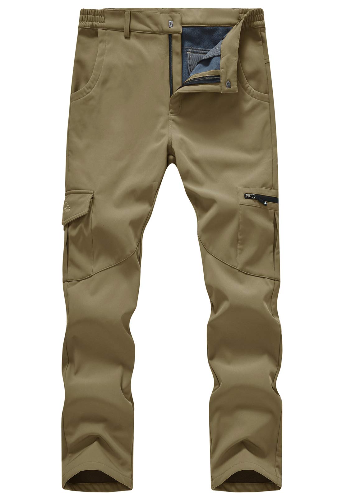 TBMPOY Snow Ski Fleece Lined Hiking Pants