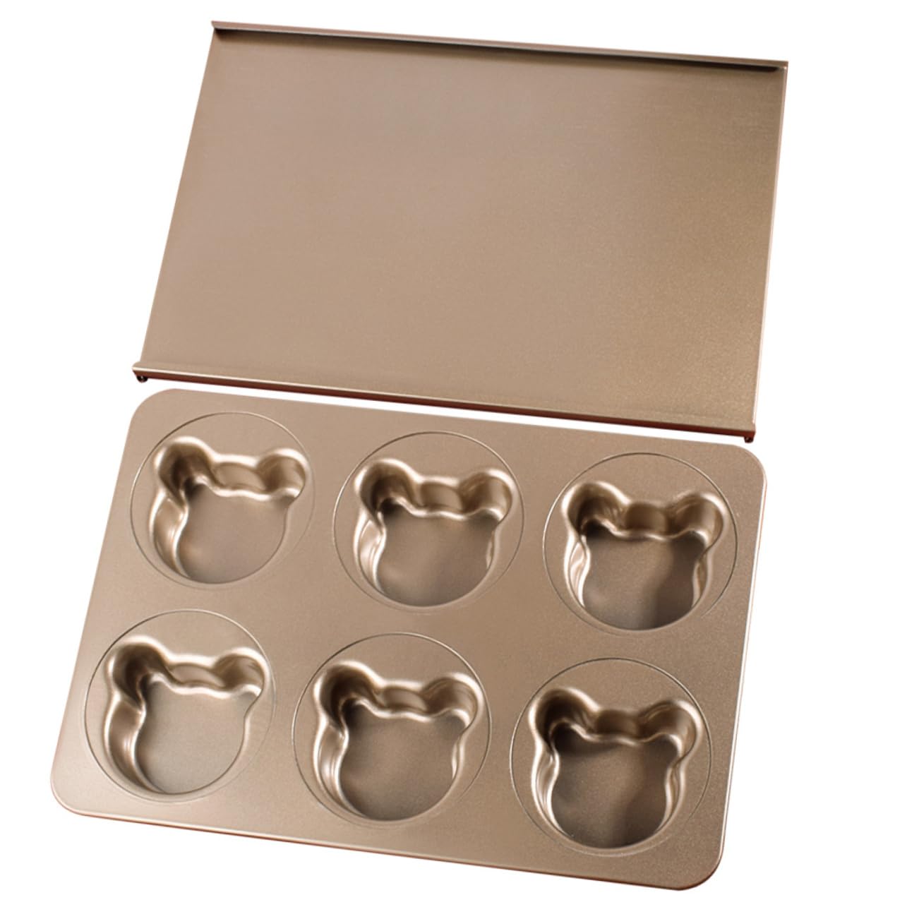 DECHOUS 1ensemble Moule à Gâteau Réutilisable Ours Pour Pâtisserie Moule Biscuits Couvercle
