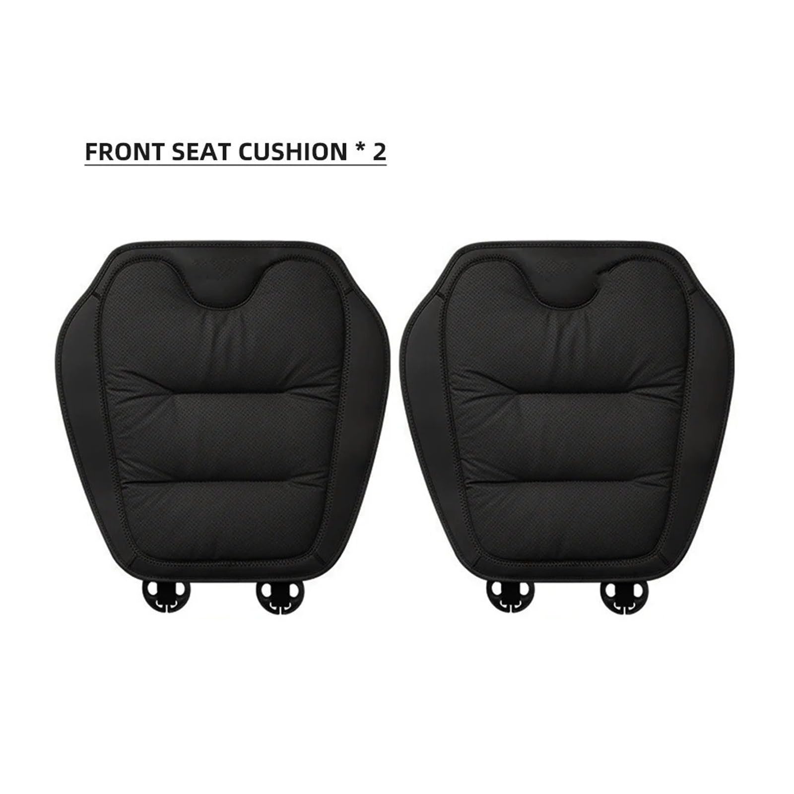 para Fiat Panda 2011-2009 Coss 4x4 Cojín Asiento Delantero Coche Transpirable Protector Funda Cojín Dividido Individual Asiento Trasero Protector Asiento(Seat 2pcs)