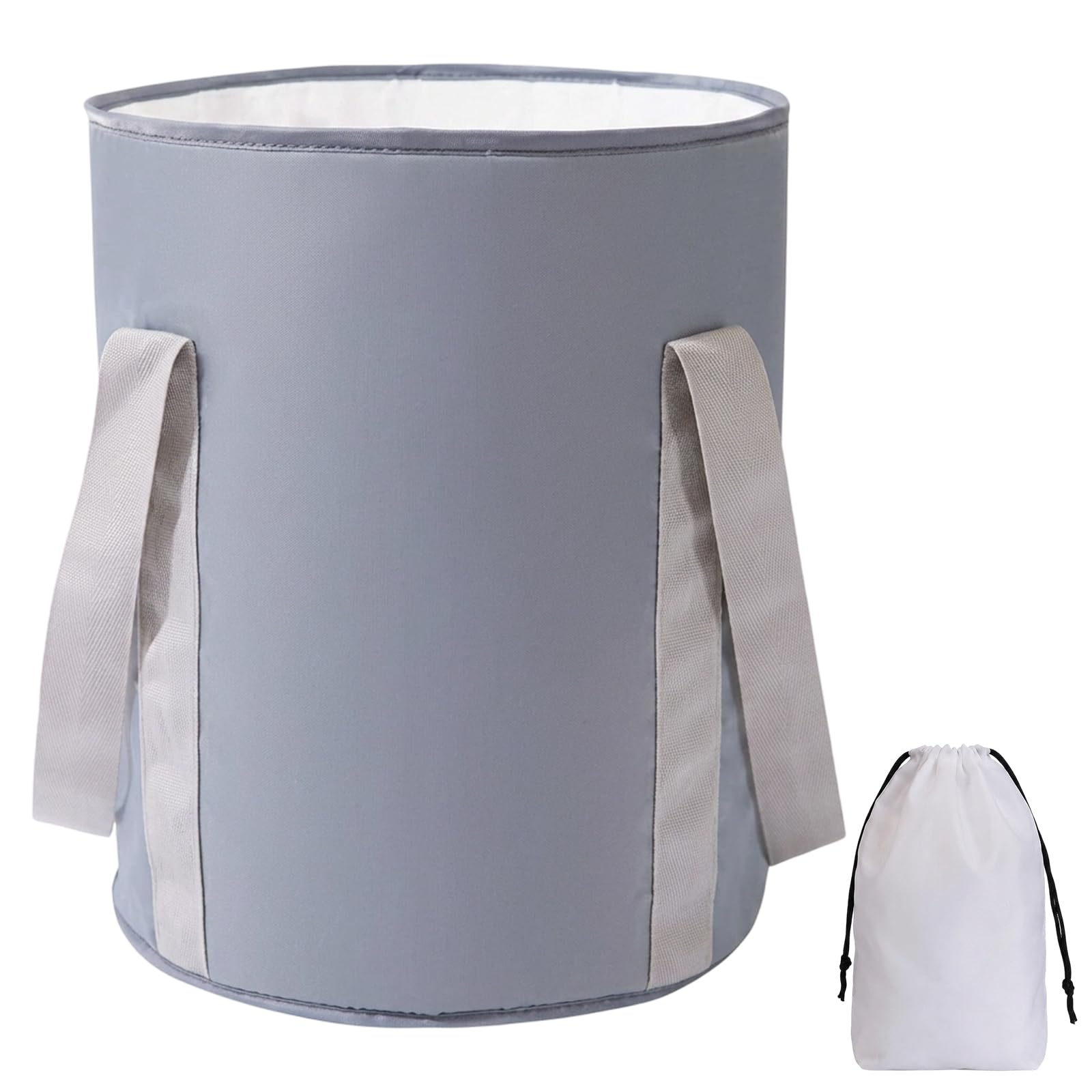 WsiQxuc Foot Soak Bowl, Collapsible Foot Bath, Portable Travel Spa