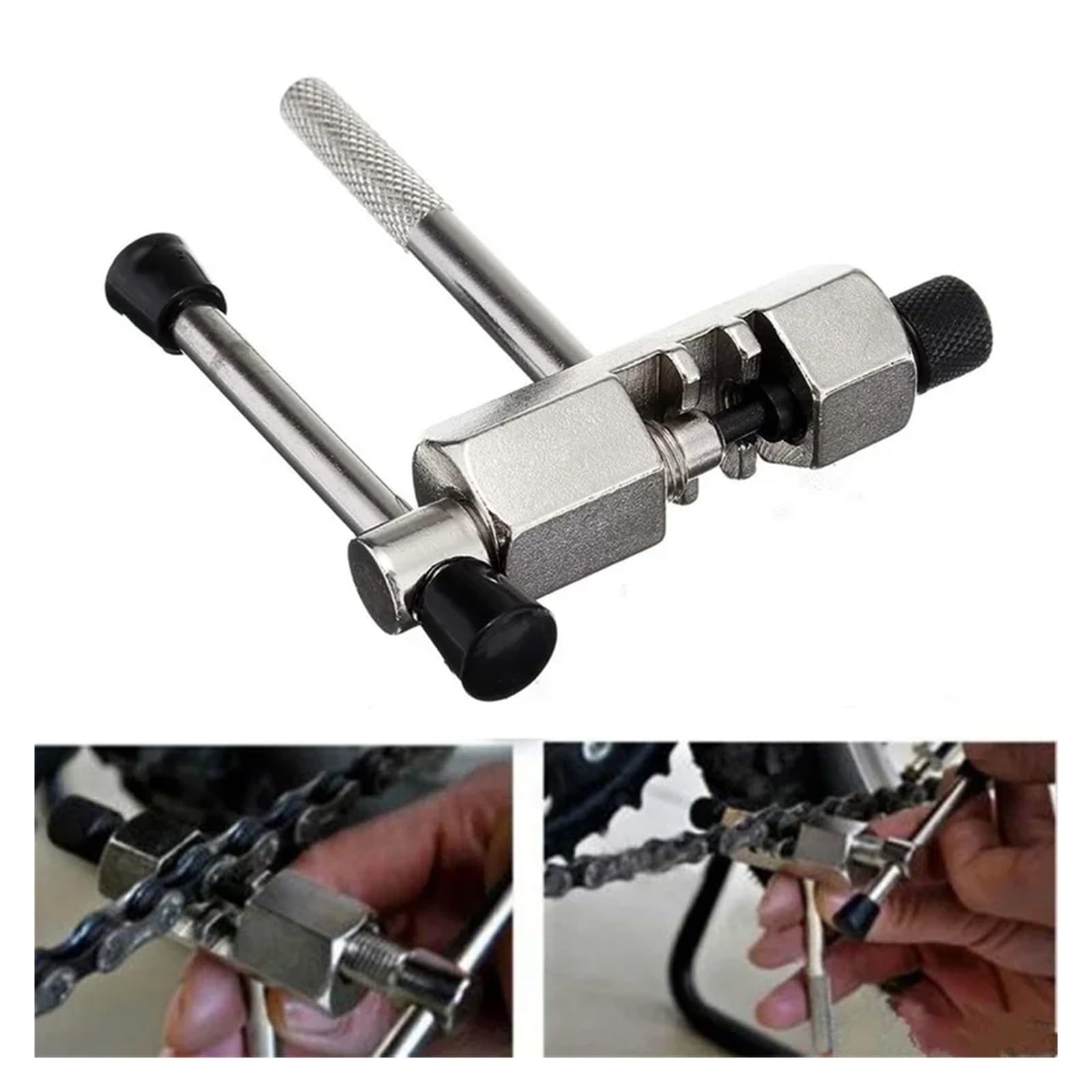 Extractor Bielas Bicicleta Herramienta Multifuncional for Platos y bielas Desmontables, Extractor, Herramienta de reparación Bicicletas, for pedalier