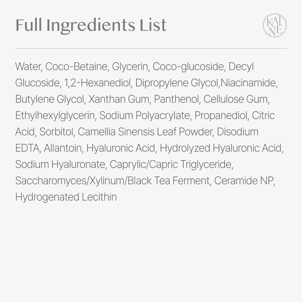 KAINE Kombu Hydrating Daily Cleanser, Gentle Gel Face Wash